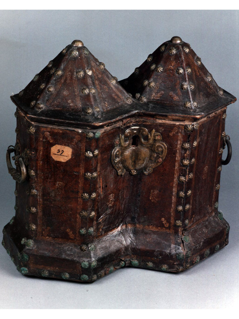 stemma (cofanetto) - bottega tedesca (sec. XV)