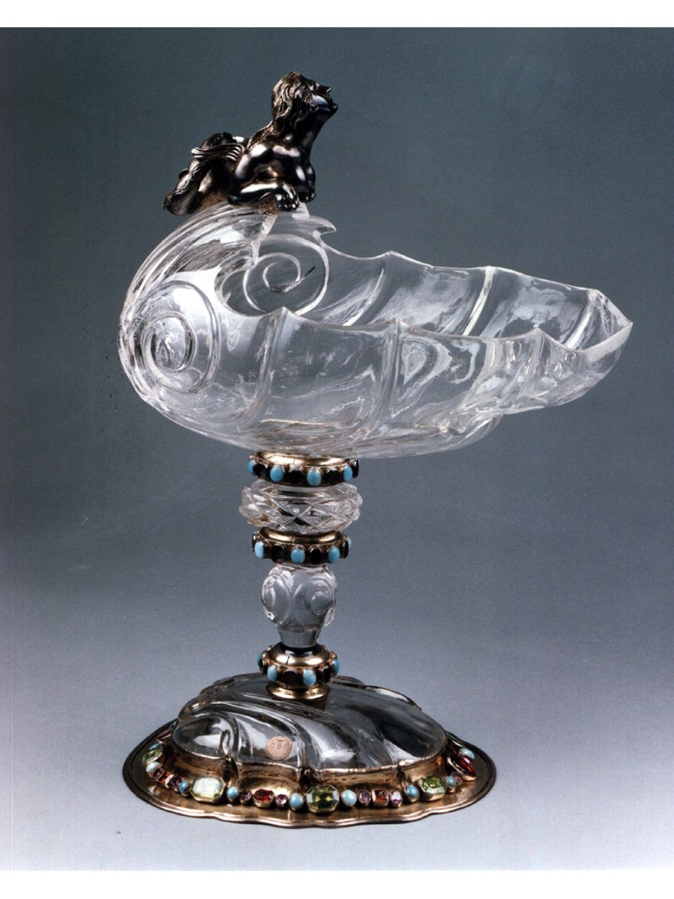 sirena (coppa) - bottega milanese (ultimo quarto sec. XVI)