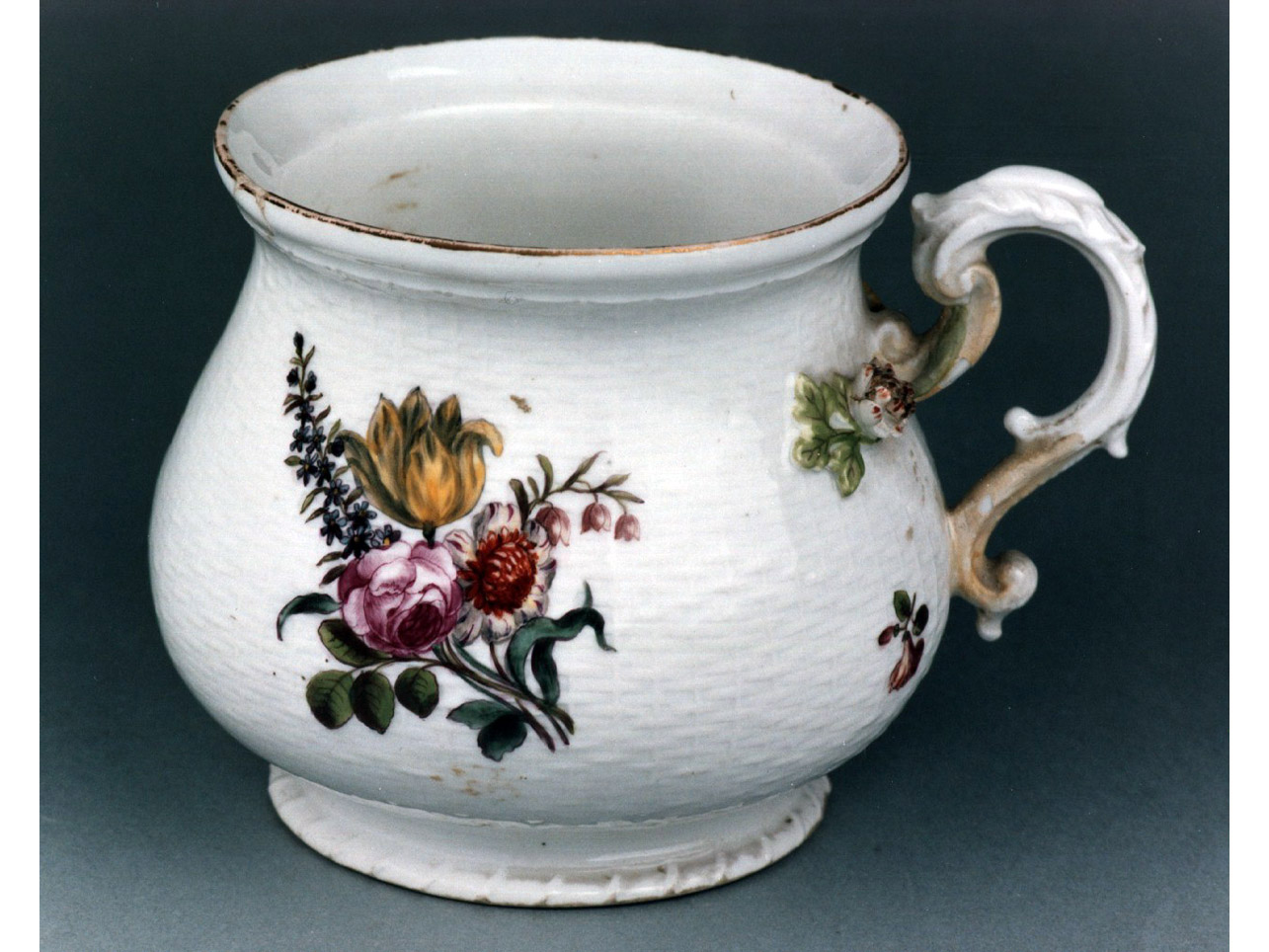 motivi decorativi floreali (vasetto) - manifattura di Meissen (sec. XVIII)