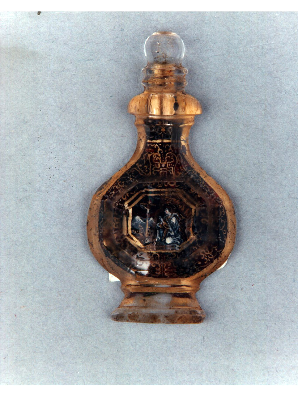 Santa Maria Maddalena ai piedi di Cristo crocifisso (reliquiario) - bottega Italia settentrionale (sec. XVI)