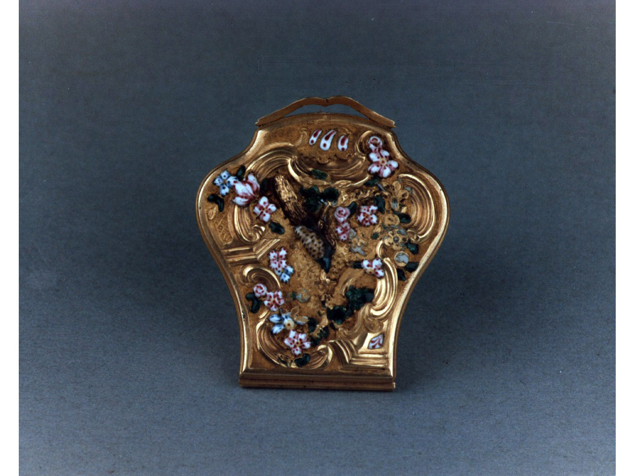 motivi decorativi vegetali e animali (custodia) - bottega inglese, manifattura inglese (sec. XVIII)