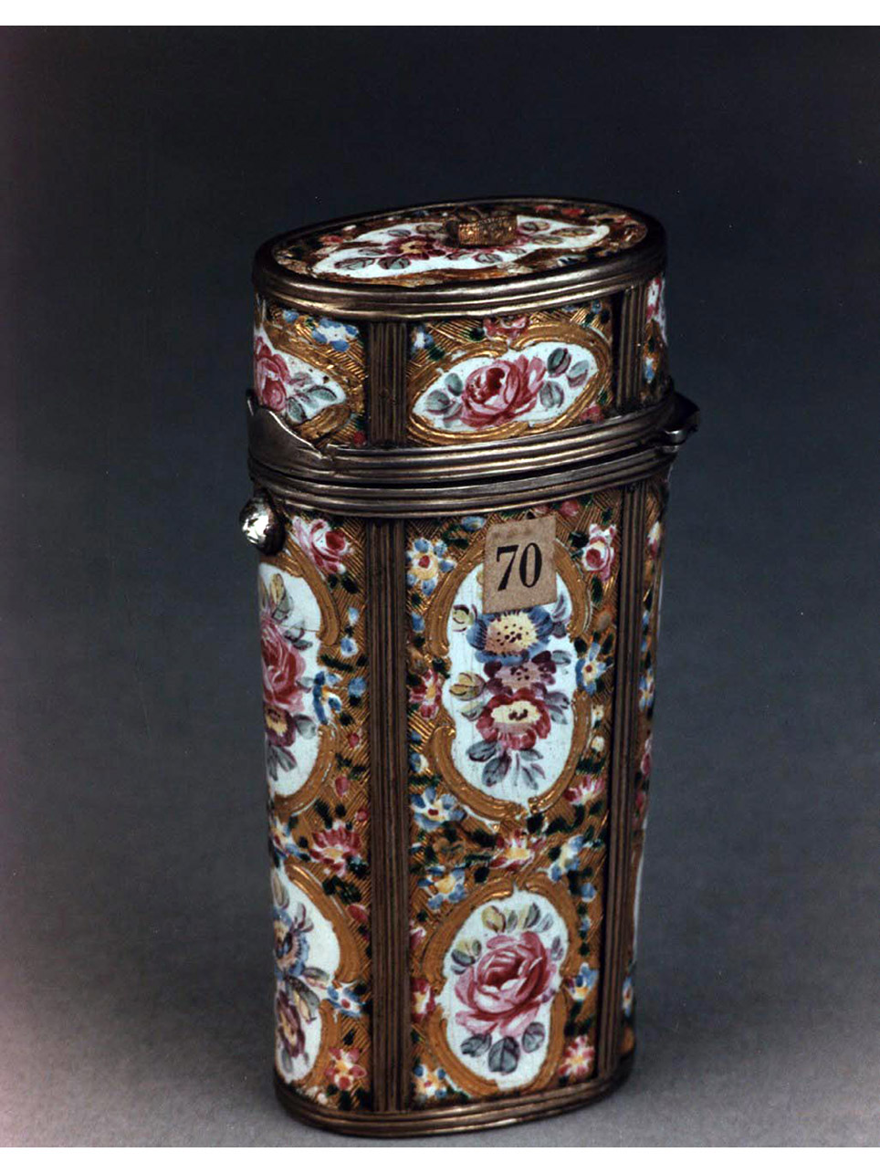 motivi decorativi floreali (necessaire) - bottega parigina (sec. XVIII)