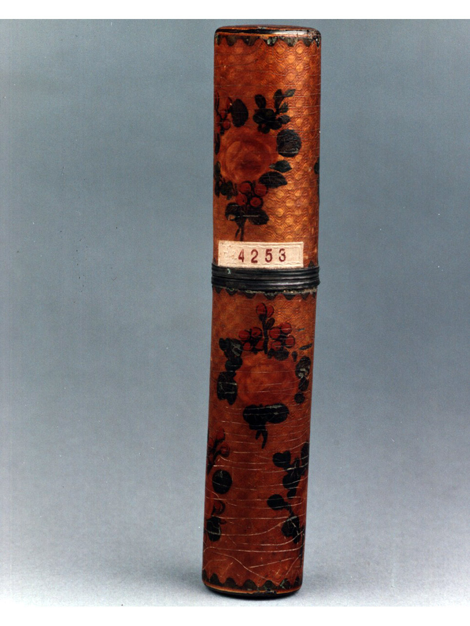 motivo decorativo floreale (custodia) - bottega parigina (sec. XVIII)