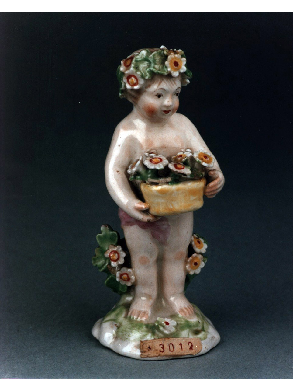 putto (statuetta) - manifattura di Chelsea (sec. XVIII)