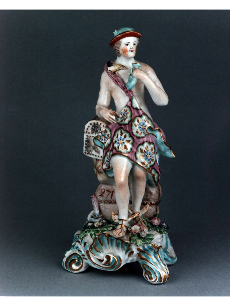 Mercurio (statuetta) - manifattura inglese (sec. XVIII)