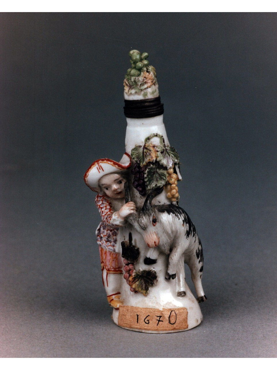 bambino (flacone) - manifattura di Chelsea (sec. XVIII)