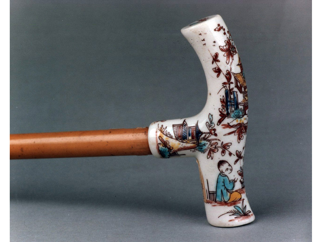 paesaggio (bastone) - manifattura francese (sec. XVIII)