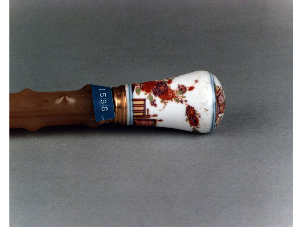 paesaggio (bastone) - manifattura di Meissen (sec. XVIII)
