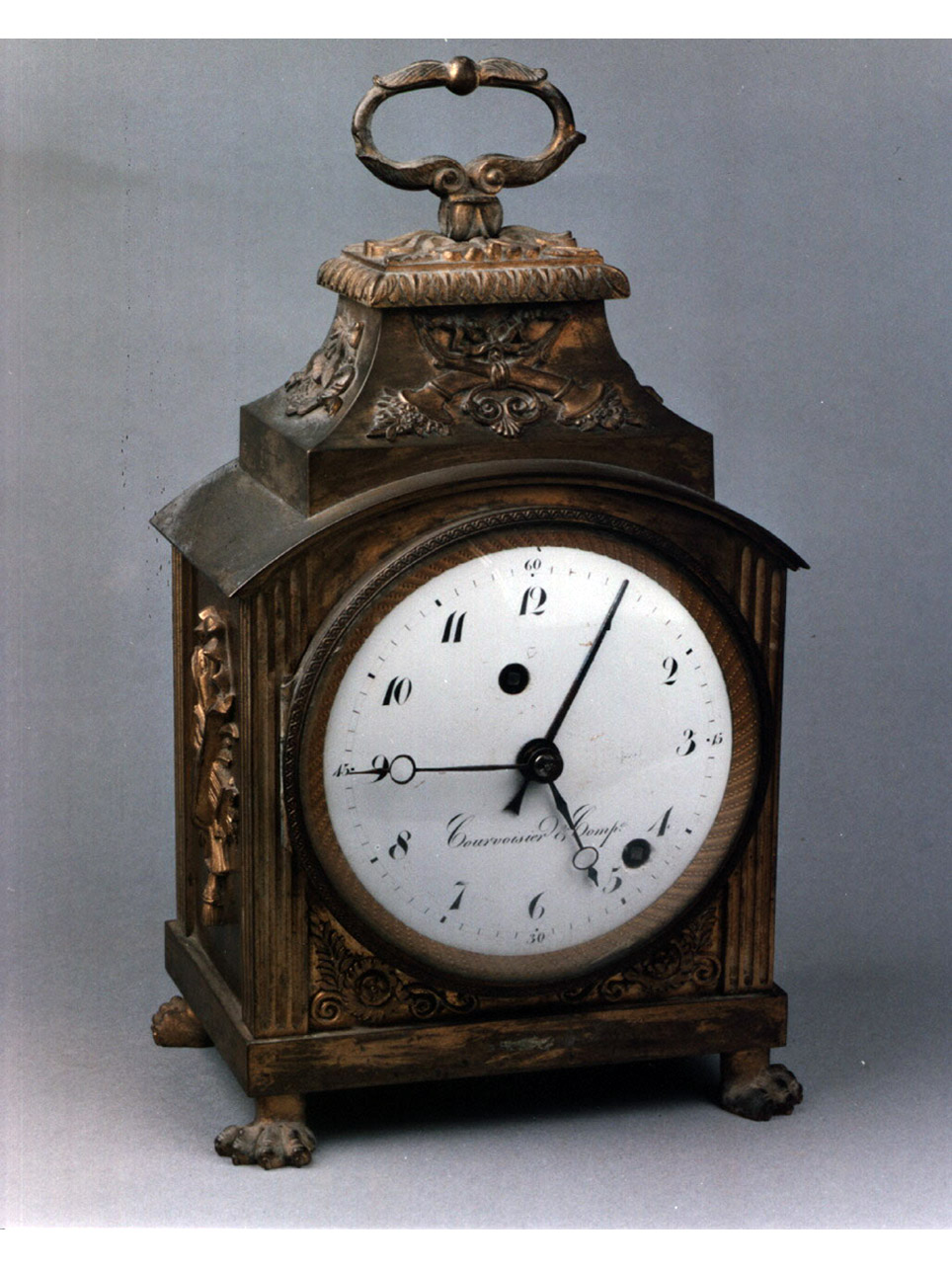 motivi decorativi vegetali (orologio) - bottega francese (sec. XIX)