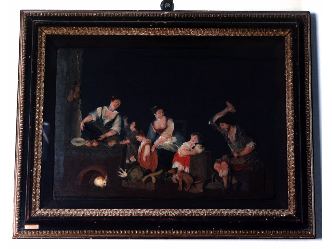 scena familiare (rilievo) di Pieri Giovanni Francesco (terzo quarto sec. XVIII)