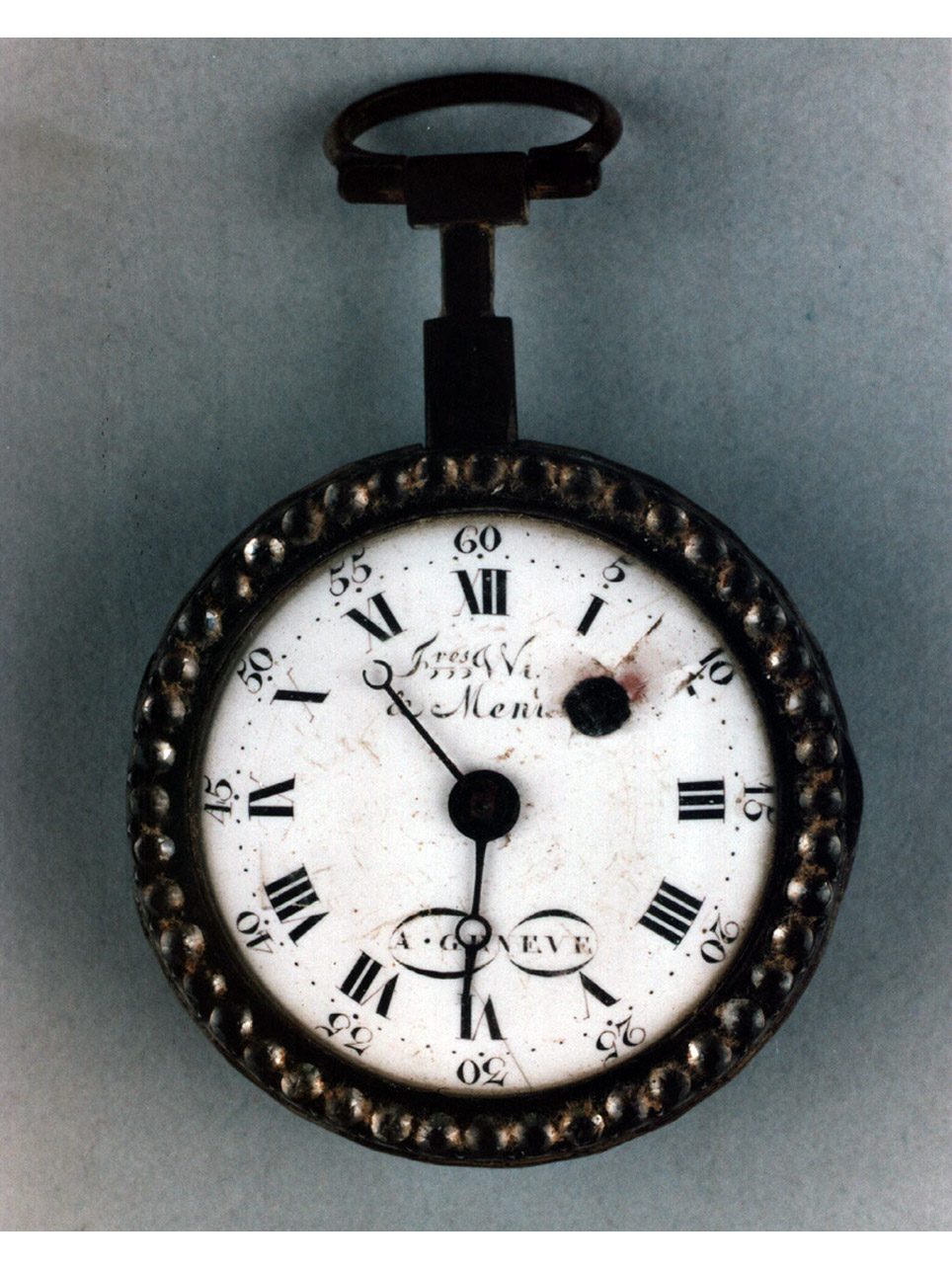 giovani amanti (orologio - da taschino) - bottega svizzera (sec. XVIII)