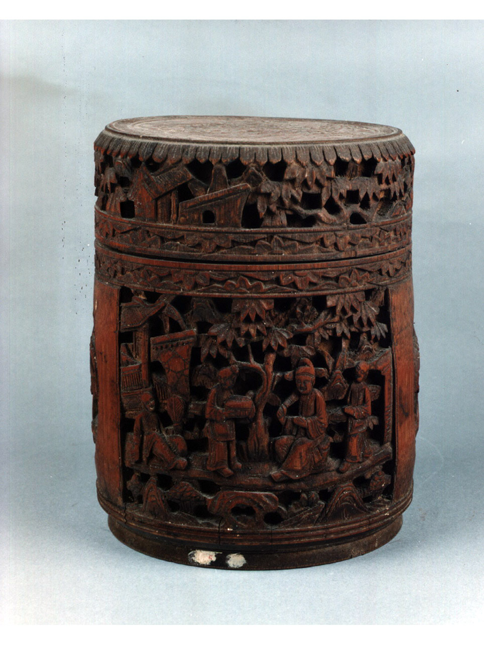 motivi decorativi floreali (vaso) - manifattura cinese (sec. XVIII)