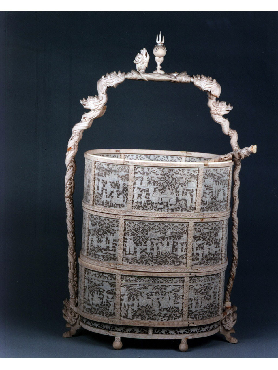 paesaggio (cestino) - manifattura cinese (seconda metà sec. XVIII)