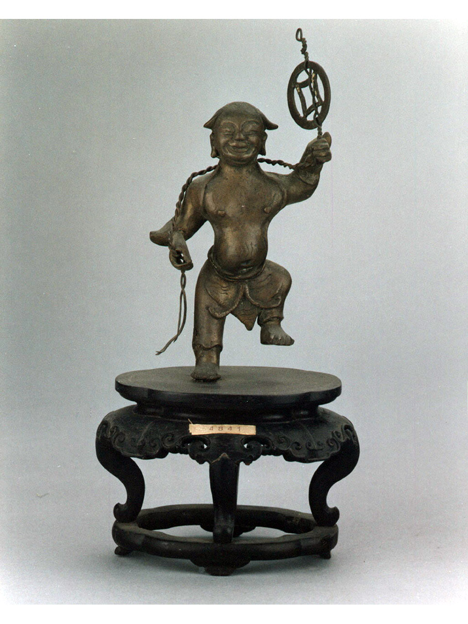 giovane orientale (statuetta) - manifattura cinese (secc. XVII/ XIX)