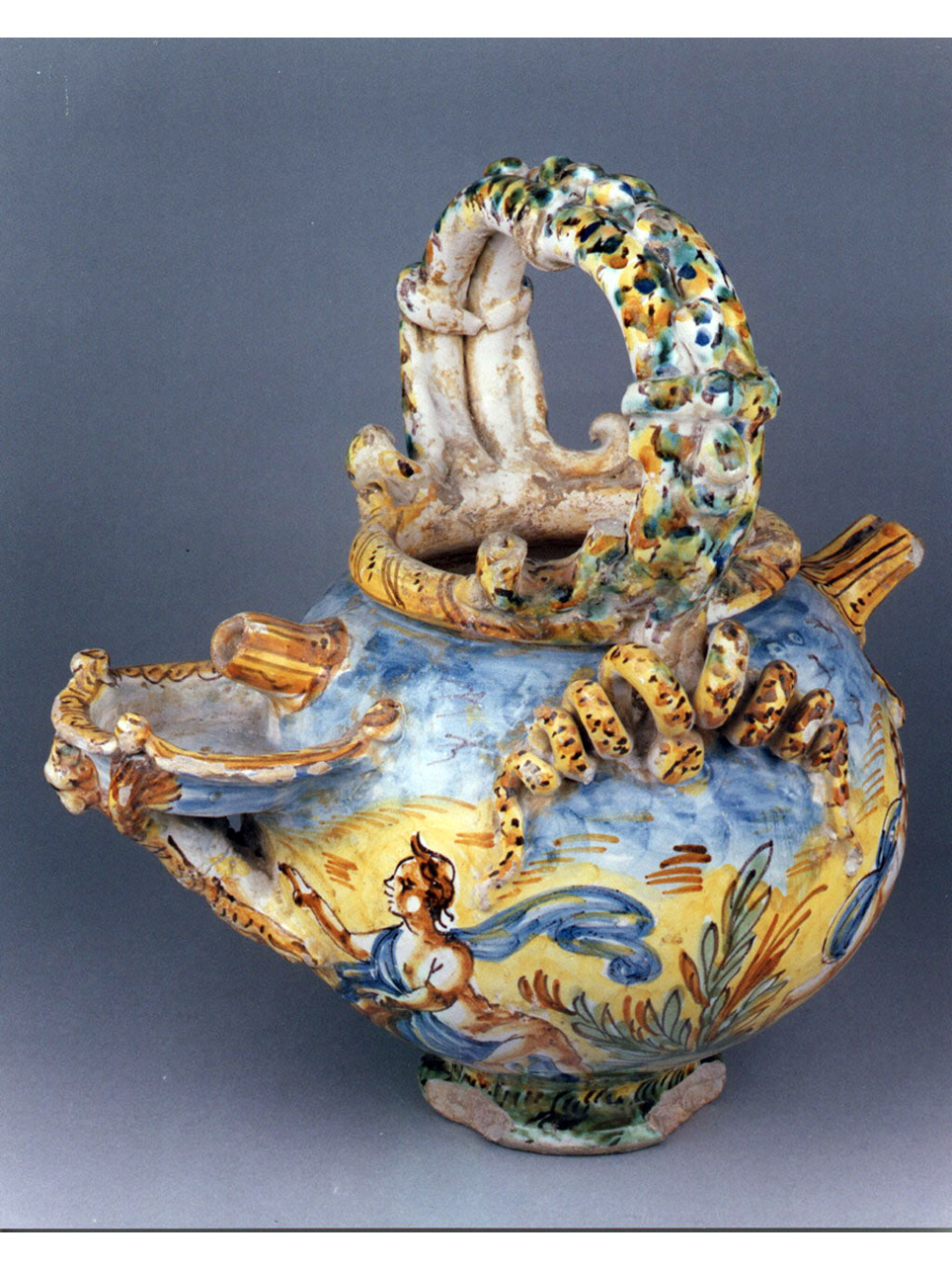 putto (brocca) - manifattura campana (sec. XVIII)