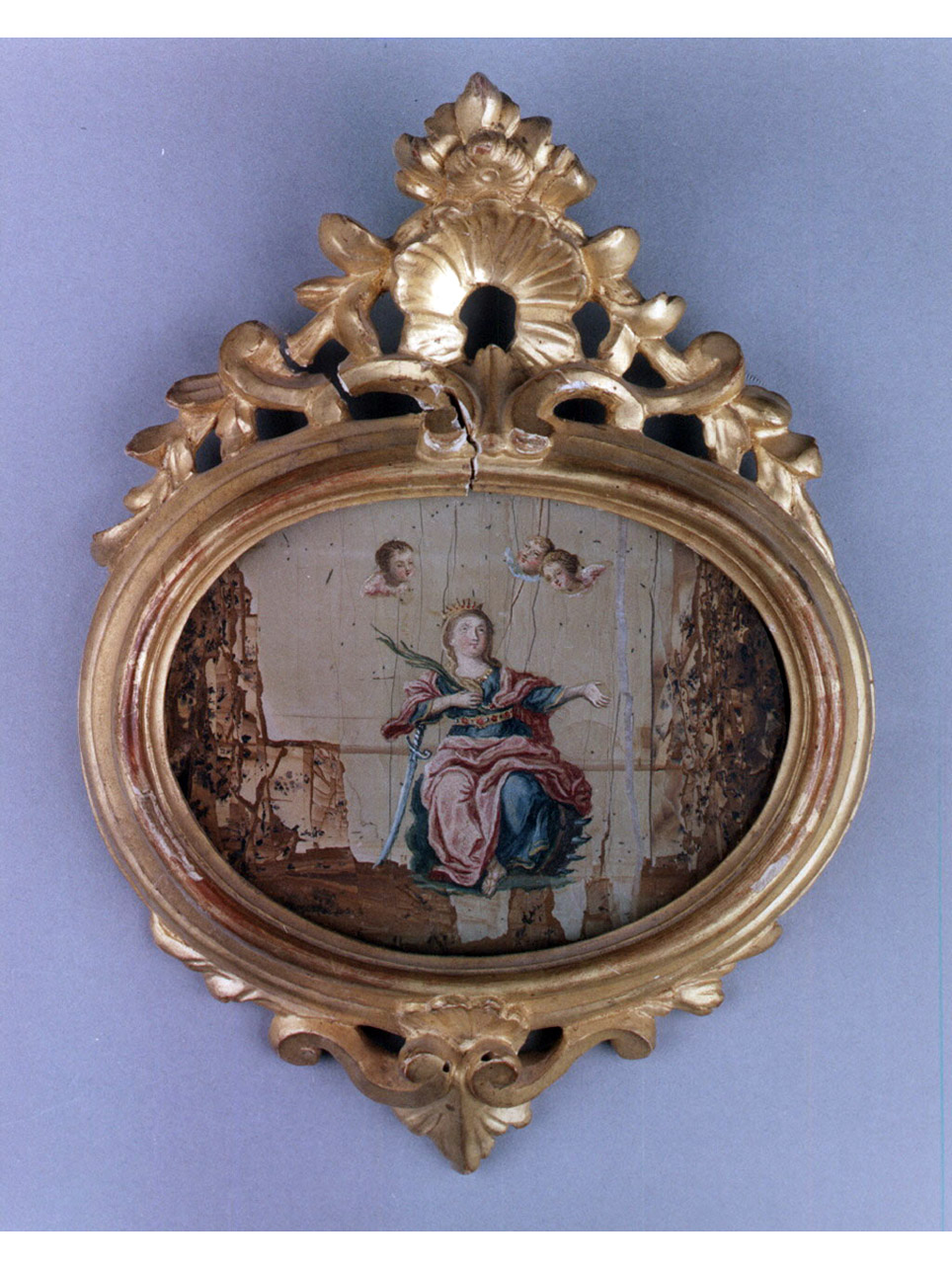 Santa Caterina da Siena (placca) - bottega fiorentina (ultimo quarto sec. XVI)