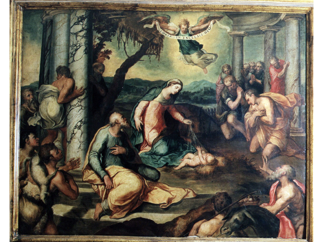 adorazione dei pastori (dipinto) di Pino Marco detto Marco da Siena (sec. XVI)