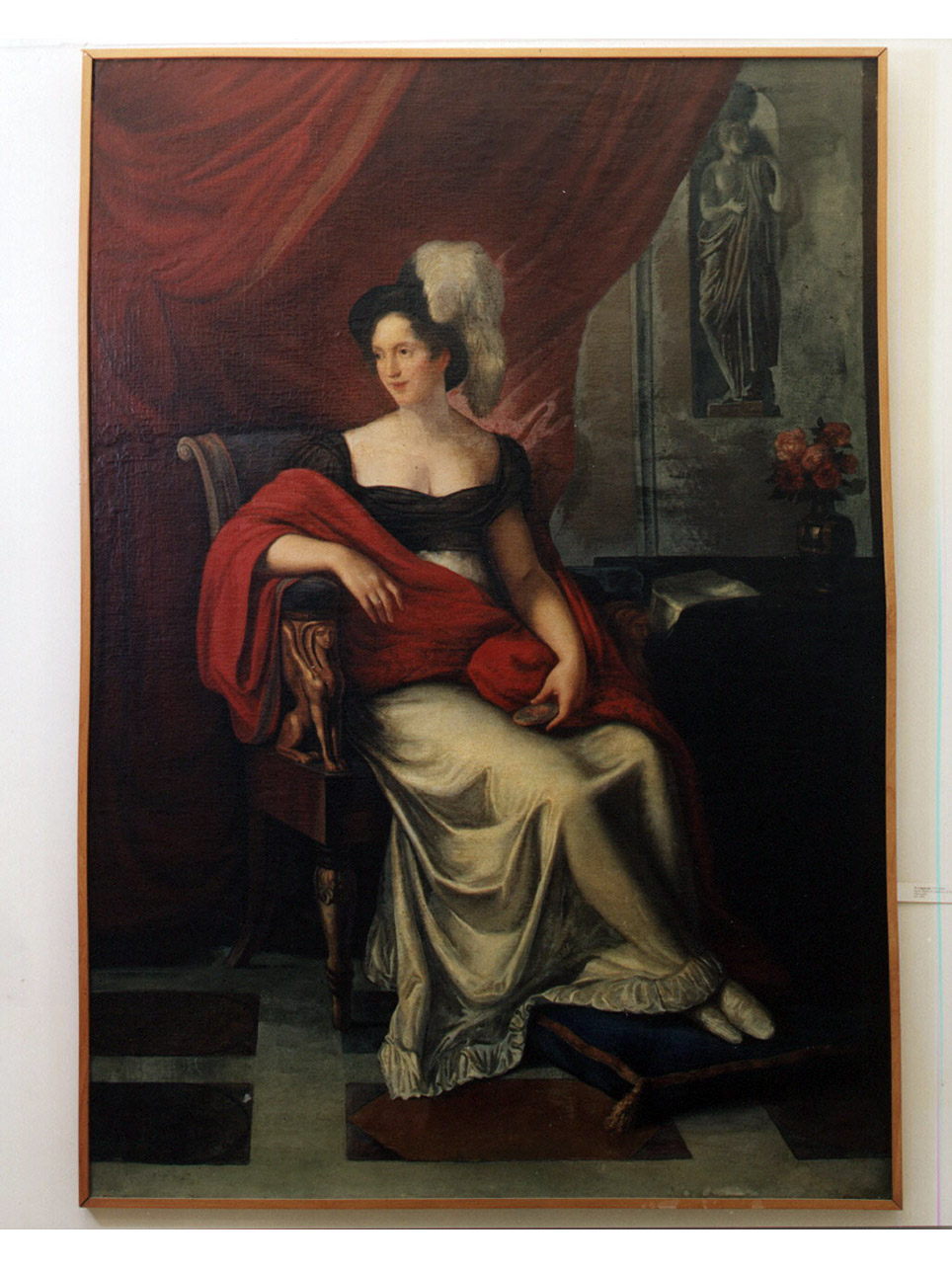 ritratto di donna (dipinto) di Camuccini Vincenzo (sec. XIX)