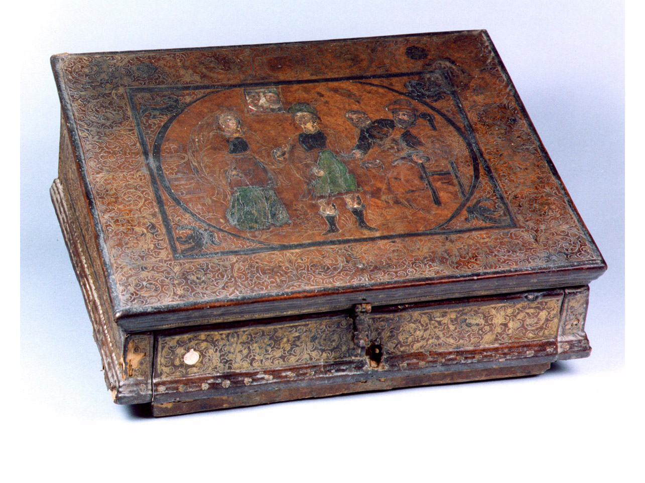 Matrimonio (cassetta) - bottega Italia settentrionale (sec. XVI)