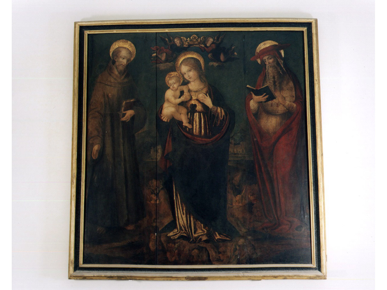 Madonna con Bambino e Santi (dipinto) - ambito inglese (inizio sec. XVI)