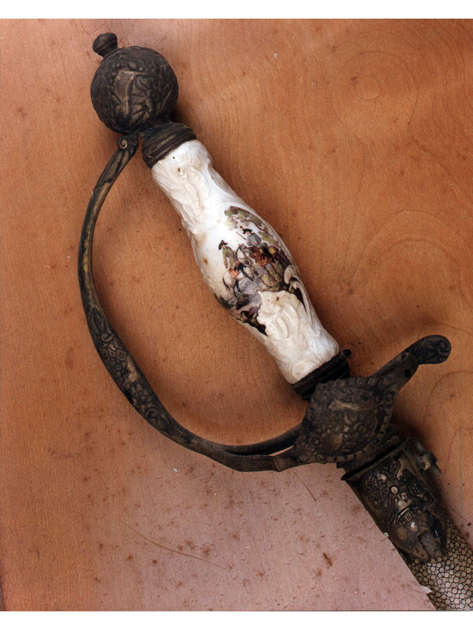 fodero di spadino - bottega tedesca (sec. XVIII)