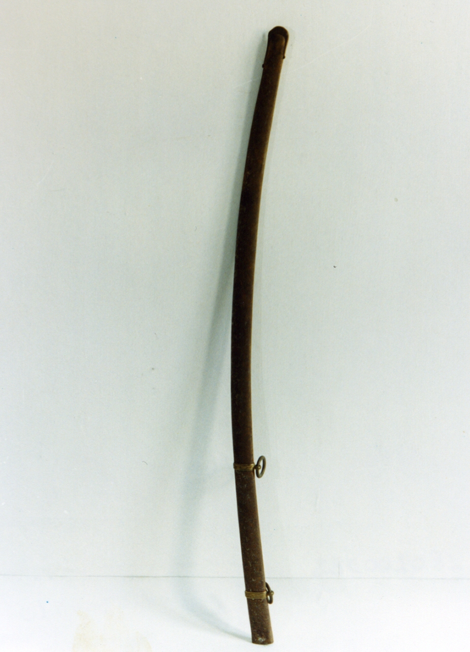 fodero di sciabola - bottega napoletana (sec. XIX)