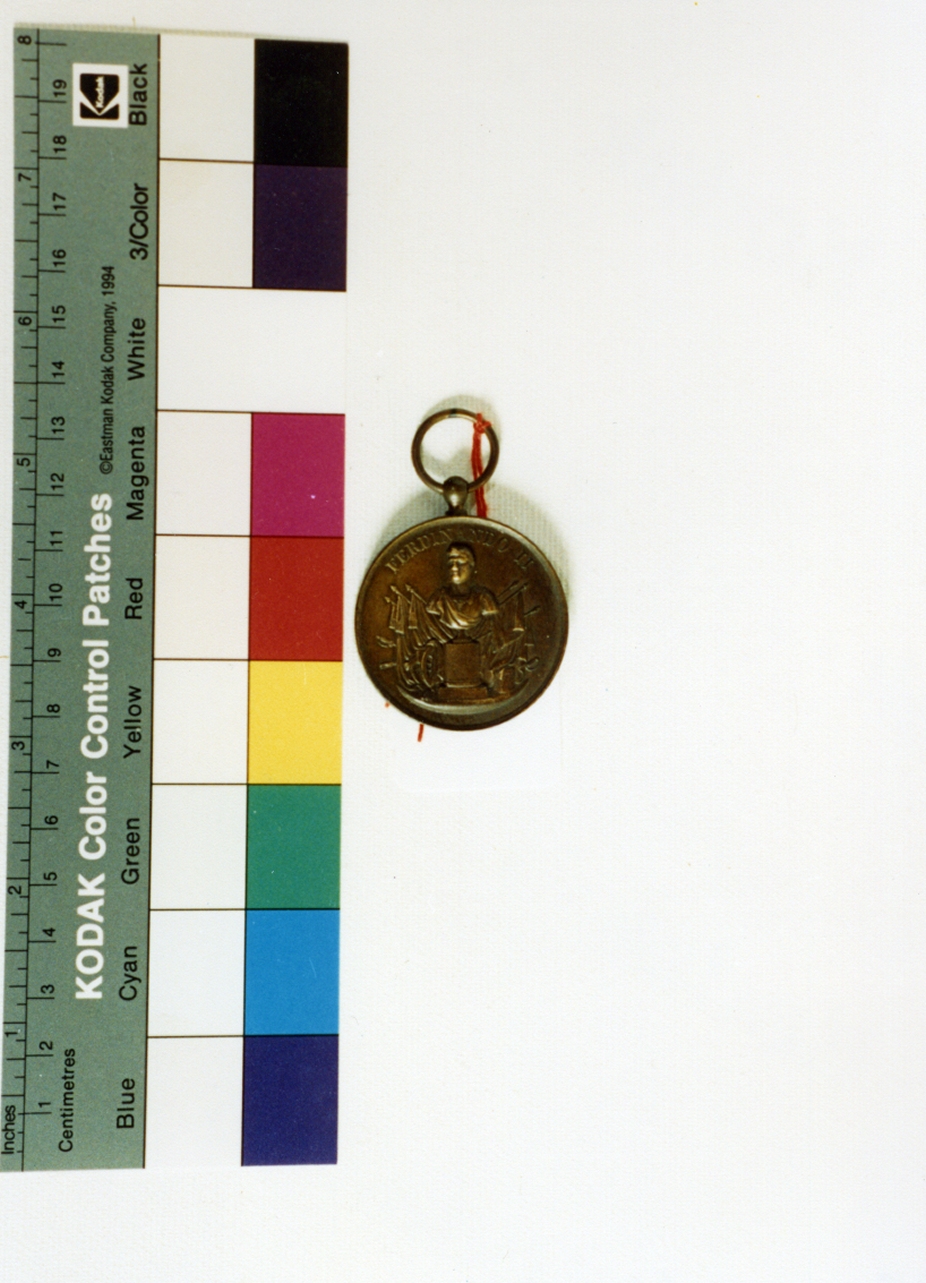 medaglia - bottega napoletana (sec. XIX)