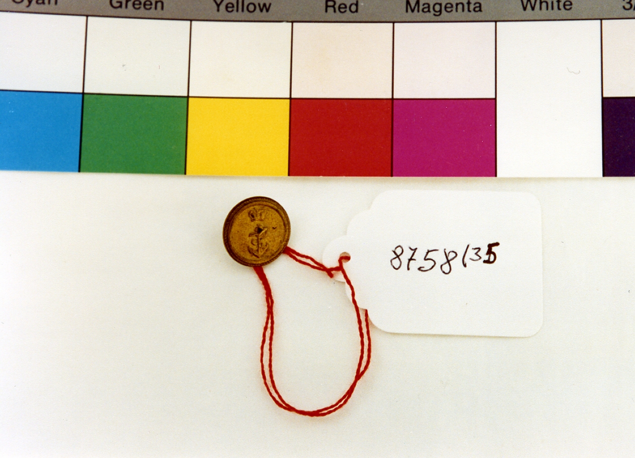 bottone - bottega inglese (sec. XIX)