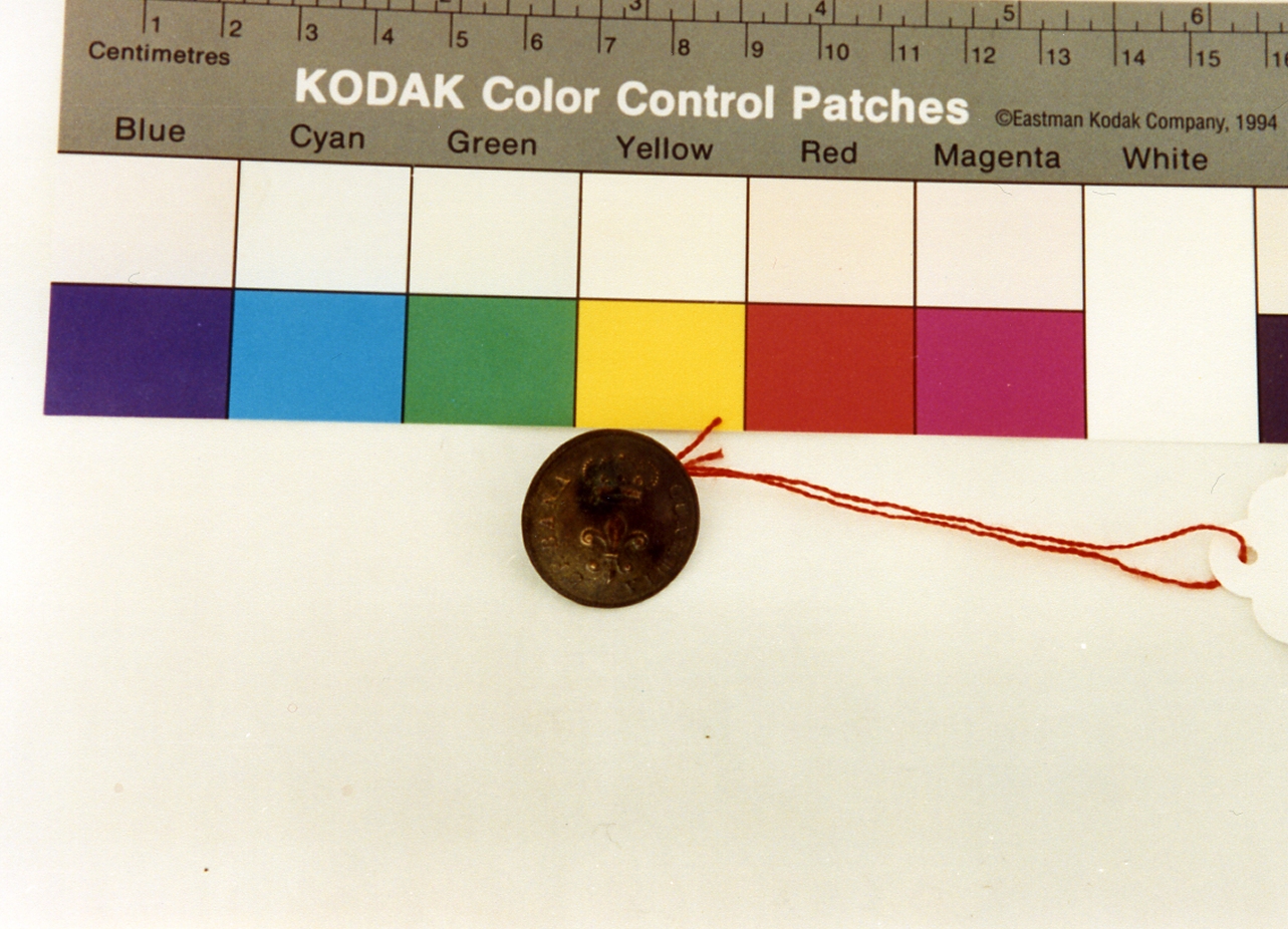 bottone - bottega napoletana (sec. XIX)