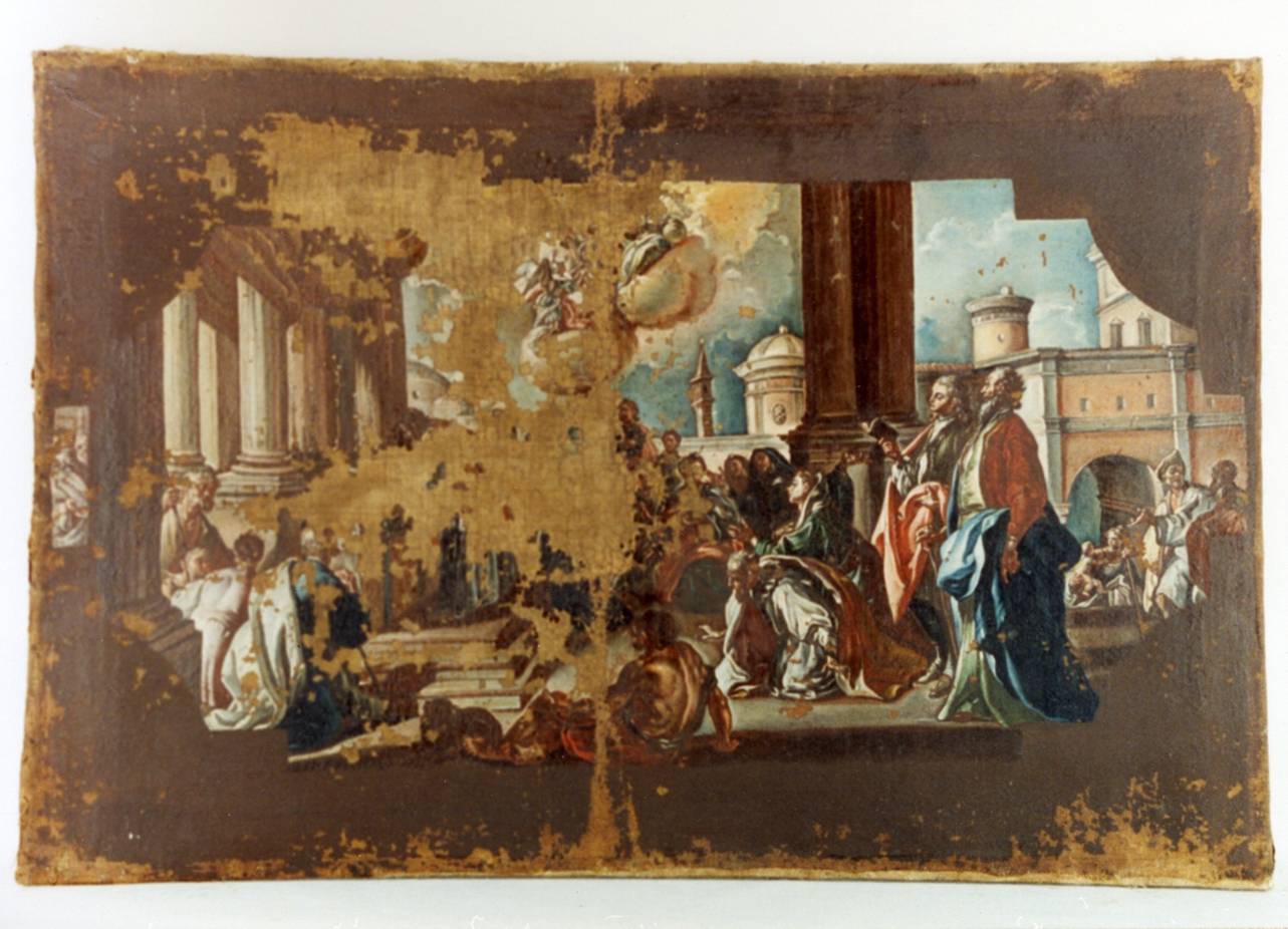 episodio del vecchio testamento (dipinto) di Solimena Francesco detto Abate Ciccio (metà sec. XVIII)