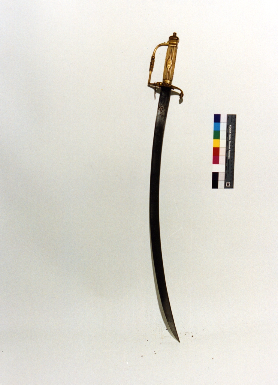 sciabola - bottega italiana (secc. XVIII/ XIX)