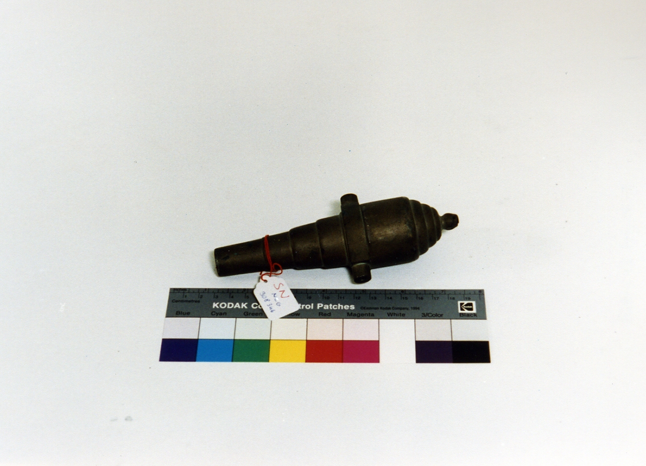 modellino di cannone - bottega napoletana (sec. XIX)