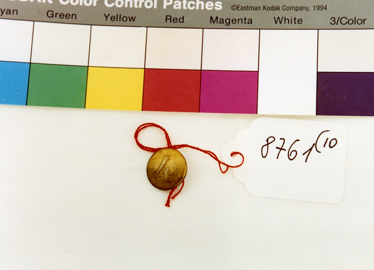 bottone - bottega napoletana (sec. XIX)