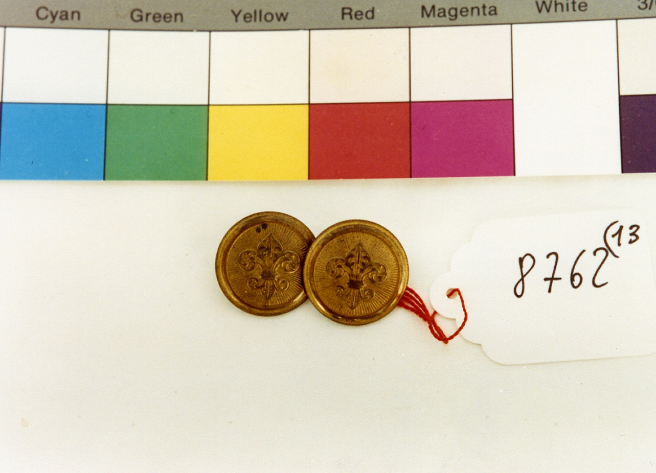 bottone, serie - bottega napoletana (sec. XIX)