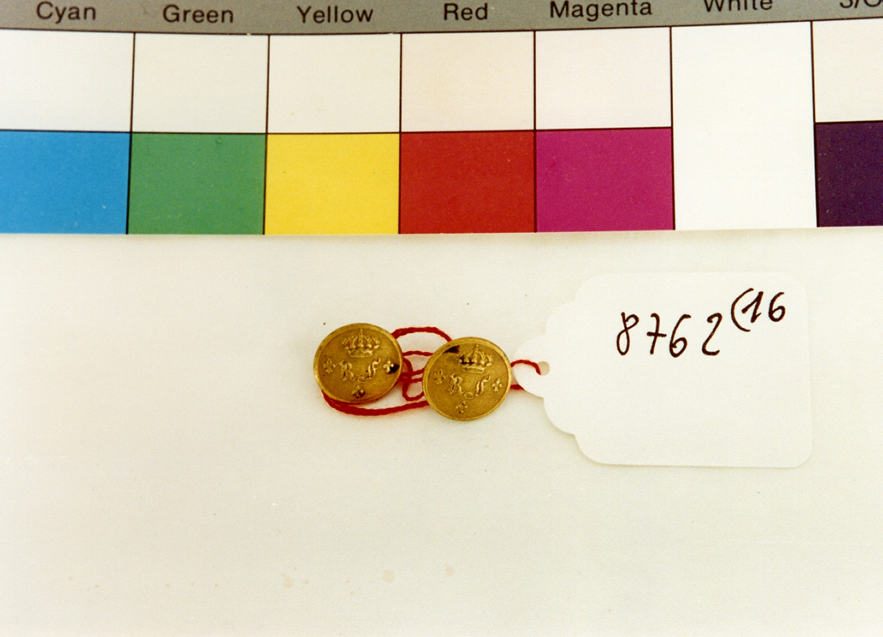 bottone, serie - bottega napoletana (sec. XIX)