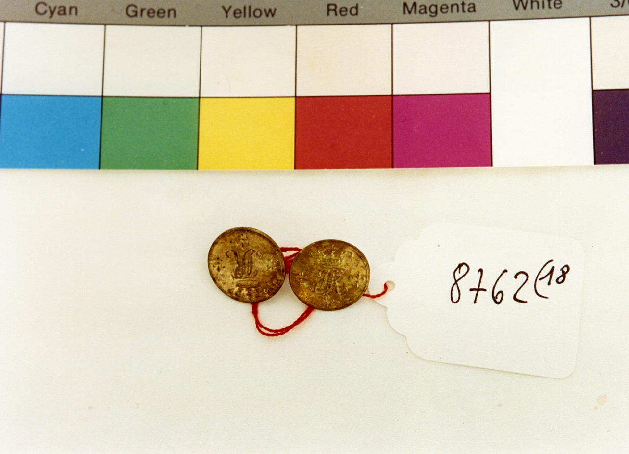 bottone, serie - bottega napoletana (sec. XIX)