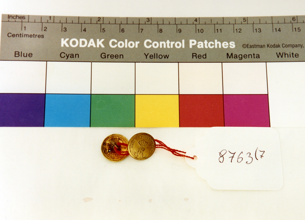 bottone, serie - bottega napoletana (sec. XIX)