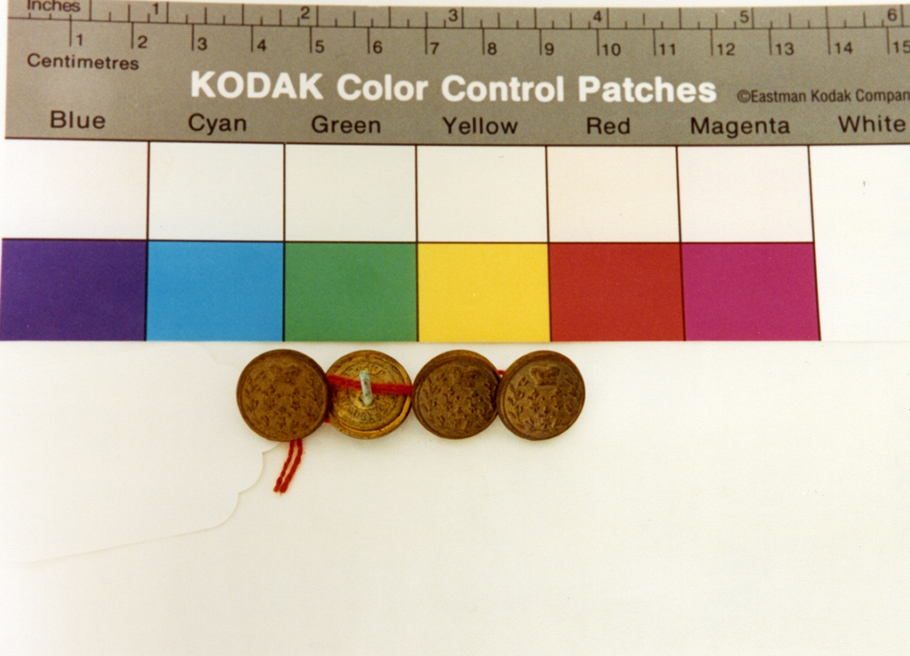 bottone, serie - bottega napoletana (sec. XIX)