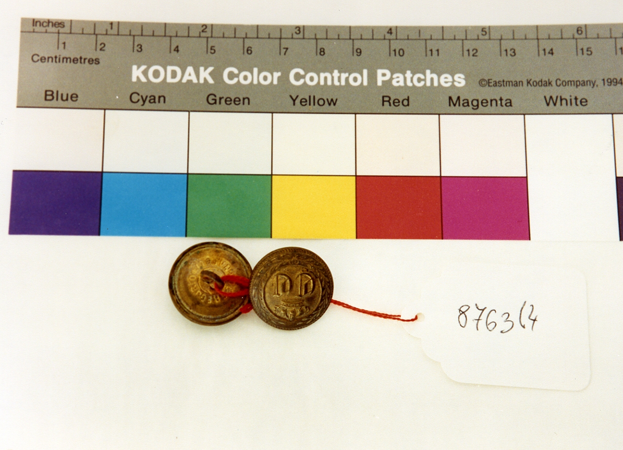 bottone, serie - bottega napoletana (sec. XIX)