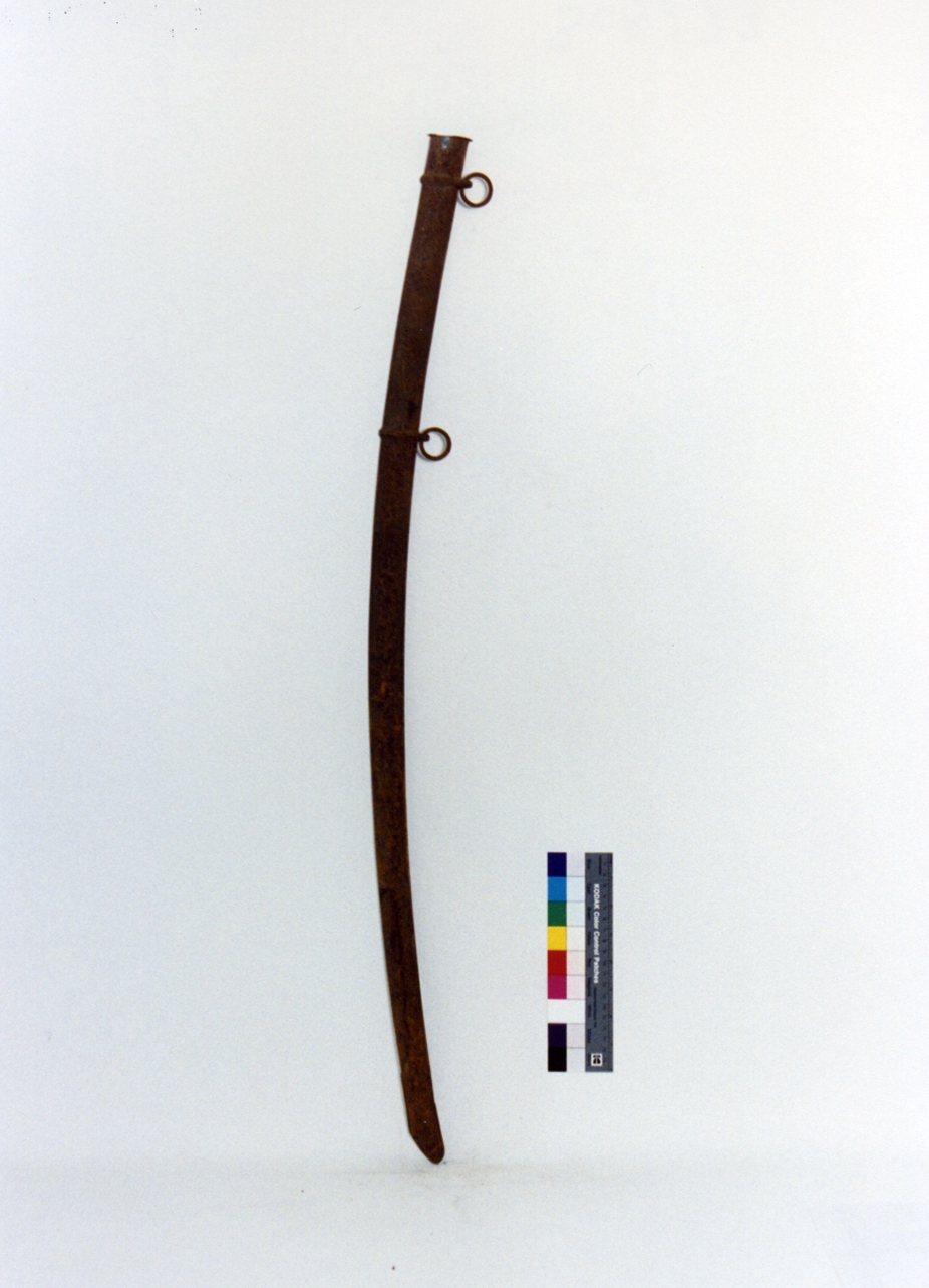 fodero di sciabola - bottega napoletana (sec. XIX)