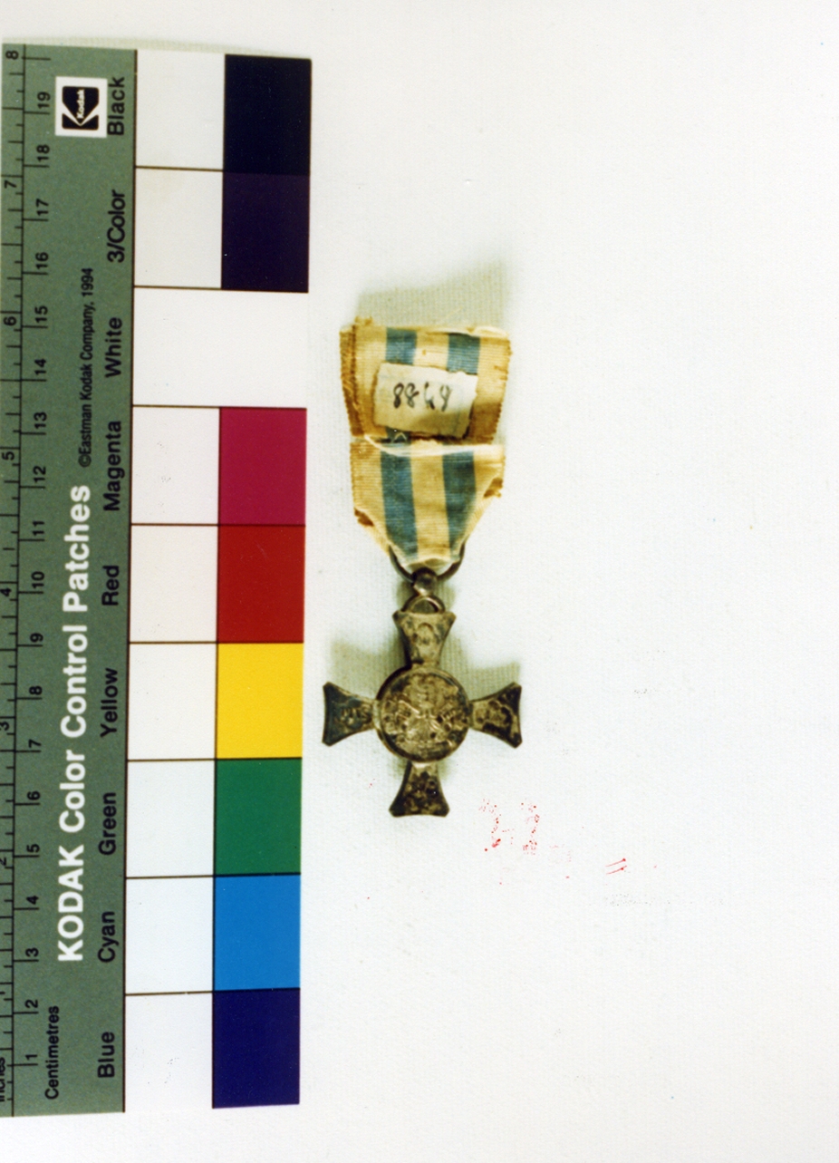 croce (medaglia pontificia) - bottega romana (sec. XIX)