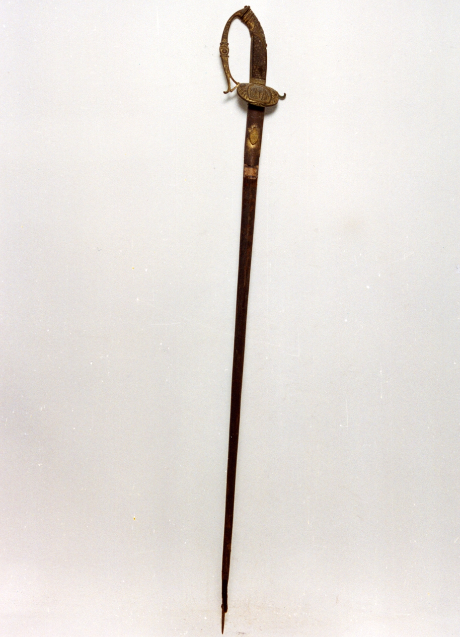 spada - bottega napoletana, manifattura di Solingen (sec. XIX)