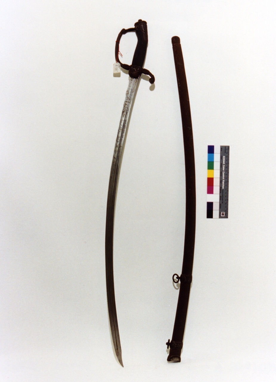 sciabola - bottega napoletana (secc. XVIII/ XIX)