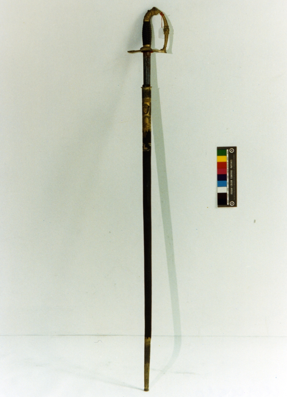 fodero di spada - bottega napoletana, manifattura di Toledo (prima metà sec. XIX)