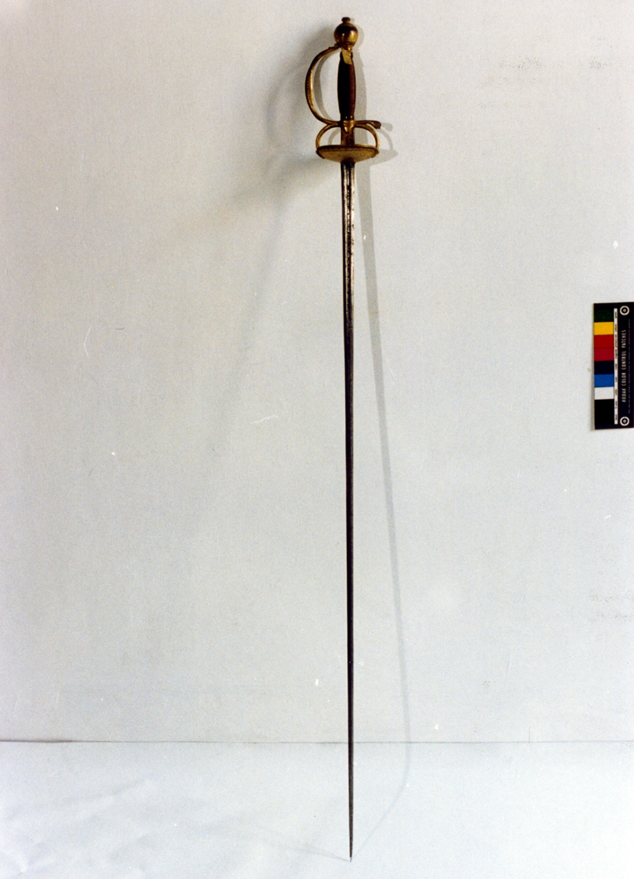 spada - manifattura di Solingen, bottega napoletana (sec. XVIII)