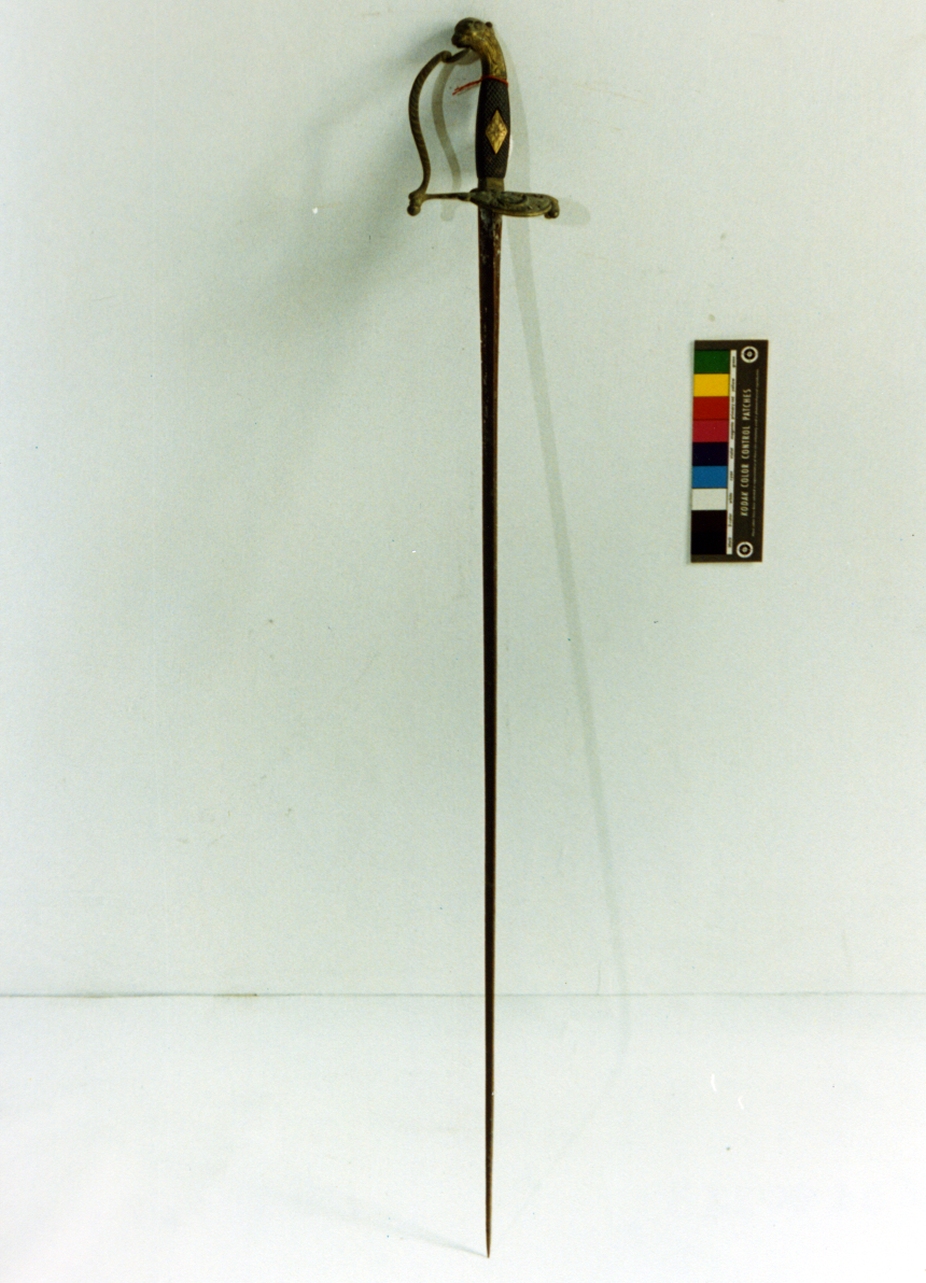 spada - manifattura di Solingen, bottega napoletana (prima metà sec. XIX)