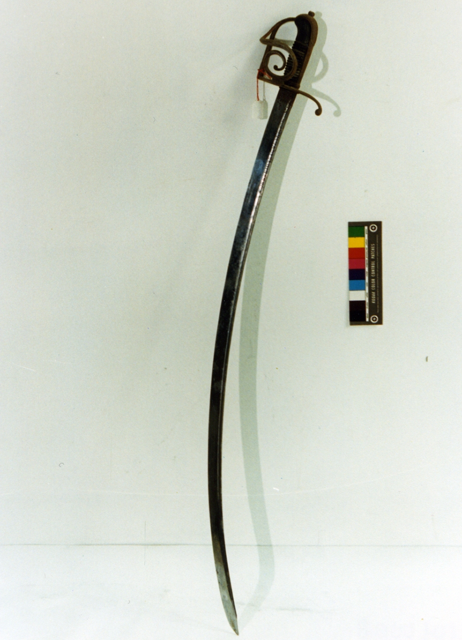 sciabola - bottega napoletana (secc. XVIII/ XIX)