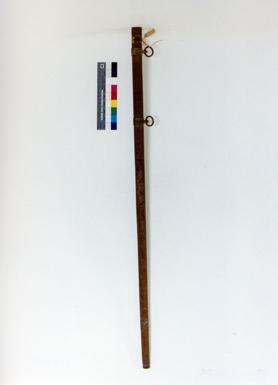 fodero di sciabola - bottega napoletana (sec. XIX)