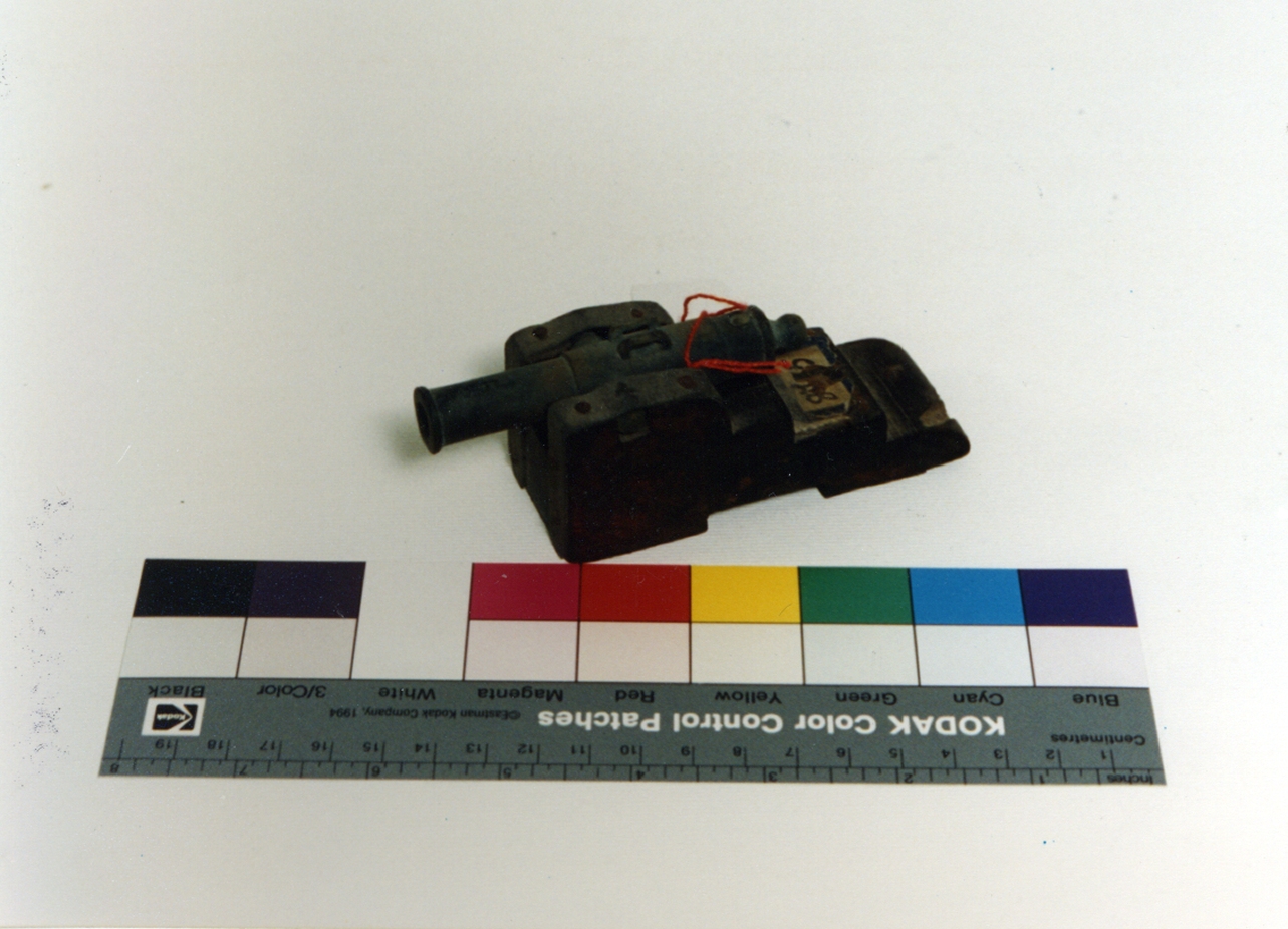 modellino di cannone - bottega napoletana (sec. XIX)