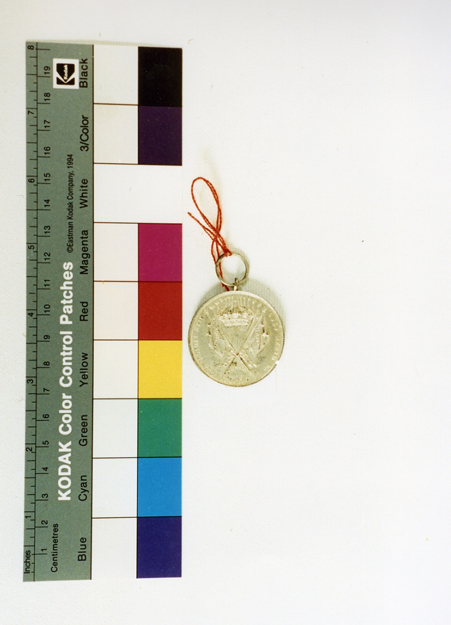 ritratto d'uomo (medaglia) - bottega napoletana (sec. XIX)